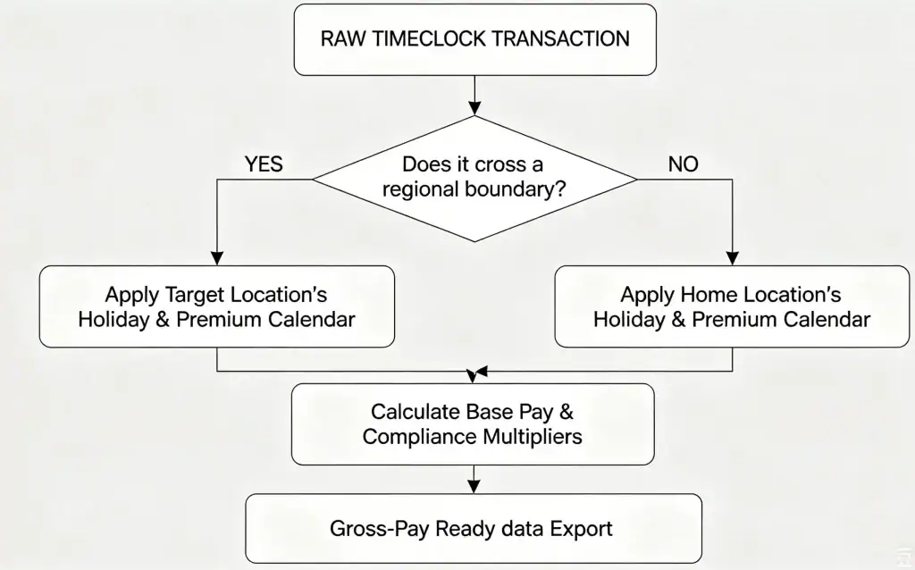 Beyond the Timeclock: Navigating Multi-Store Staff Scheduling Chaos and Compliance in APAC Retail Operations 5 Compliance flow