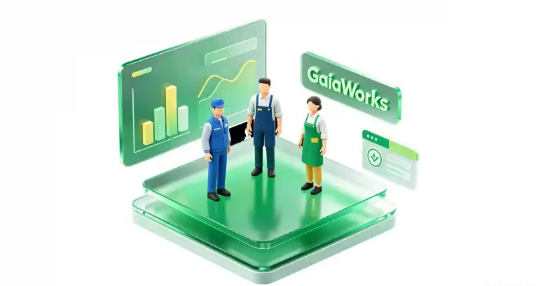 GaiaWorks vs UKG: Workforce Management Guide 1 Frontline worker representing workforce management solutions. GaiaWorks vs UKG